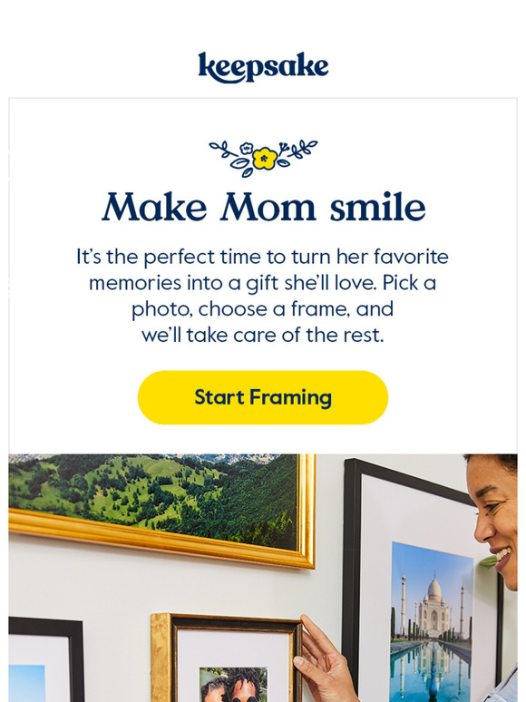 Mother's Day is on the way!