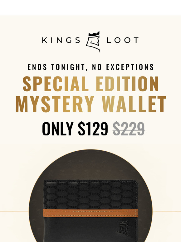 Ends Tonight: 45% Off Select Wallets