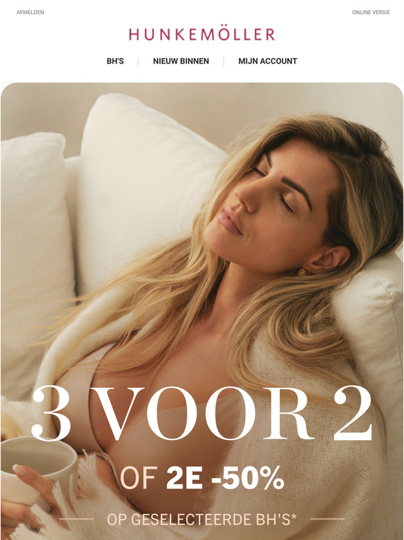 Wij hebben de meest comfy bh's voor de perfecte zondag