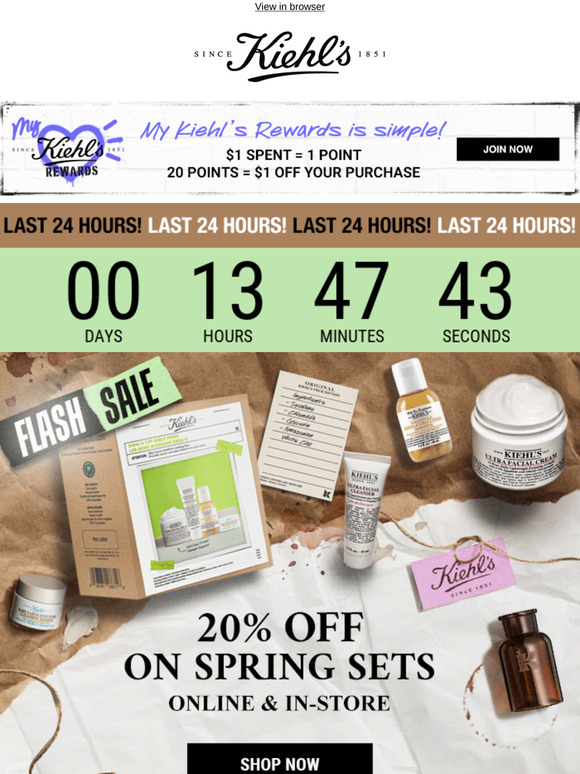 🚨Last chance! 24 hours left for 20% off Spring Sets🚨