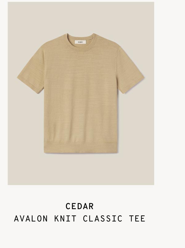 Cedar Avalon Classic Tee