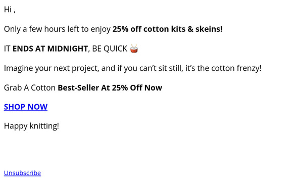 ⏰ 25% OFF UNTIL MIDNIGHT