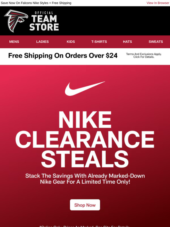 Starts Now! 20% Off Nike Just Kicked Off