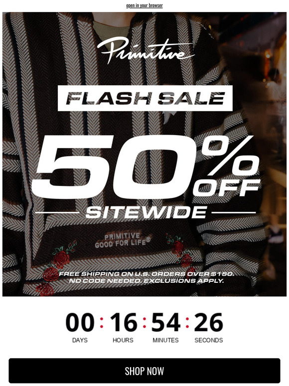 50% Off Ends Tonight 🕘