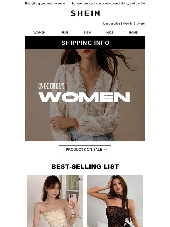 Unlock your inner fashionista with SHEIN WOMEN!