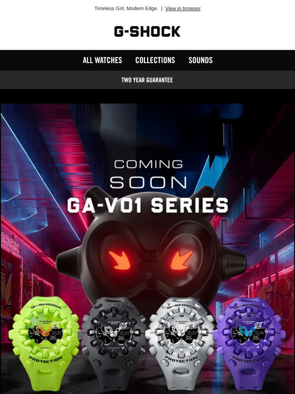 BRACE YOURSELF: Next-Gen G-SHOCK GA-V01 Incoming