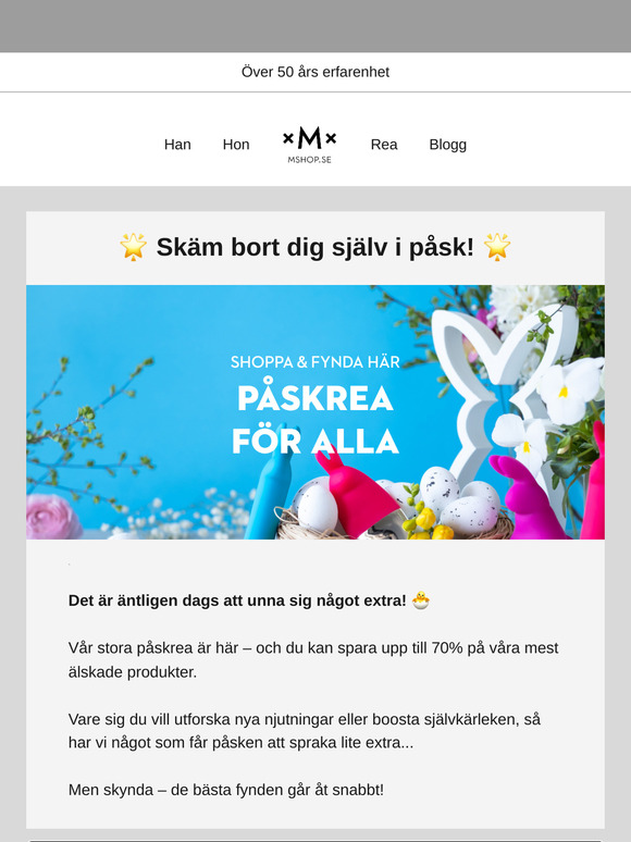 🐣 Påskens hetaste erbjudanden väntar på dig!