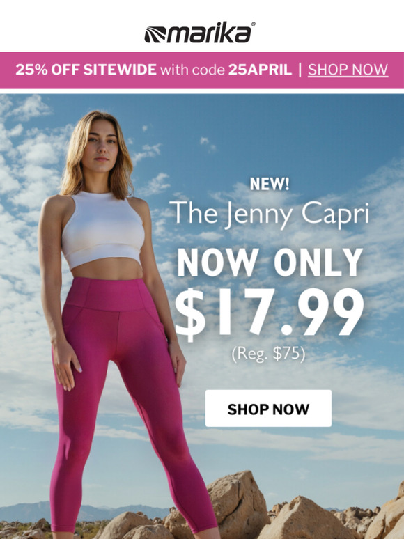 ICYMI: Snag the Jenny Capri while it's $18! 🚨