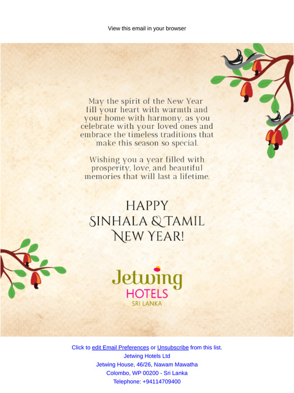 Wishing You a Happy New Year!
