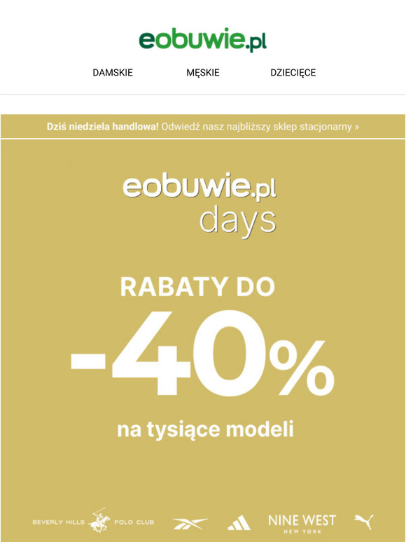 Mamy Twój rozmiar z rabatem! 💛