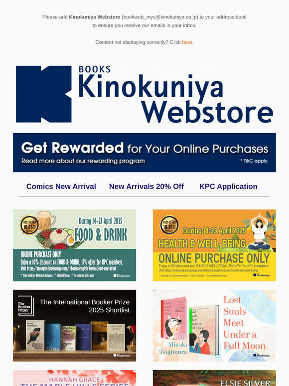 Enjoy up to 15% on Food & Drink 📘