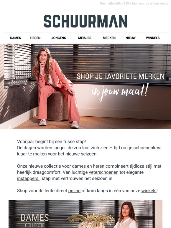 Stijlvol en fris het voorjaar in met onze nieuwe collectie!