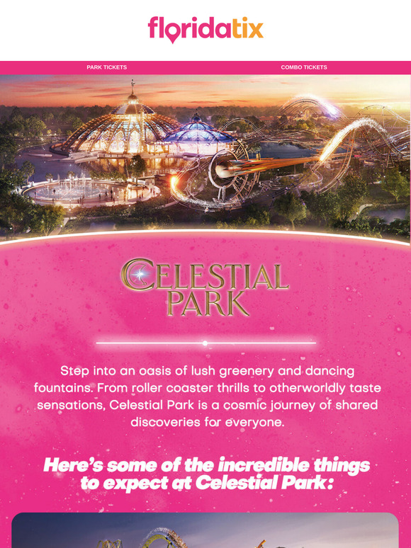Step into Universal Epic Universe's Celestial Park! ☄️