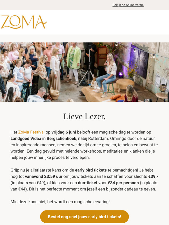 lezer, dit is je allerlaatste kans