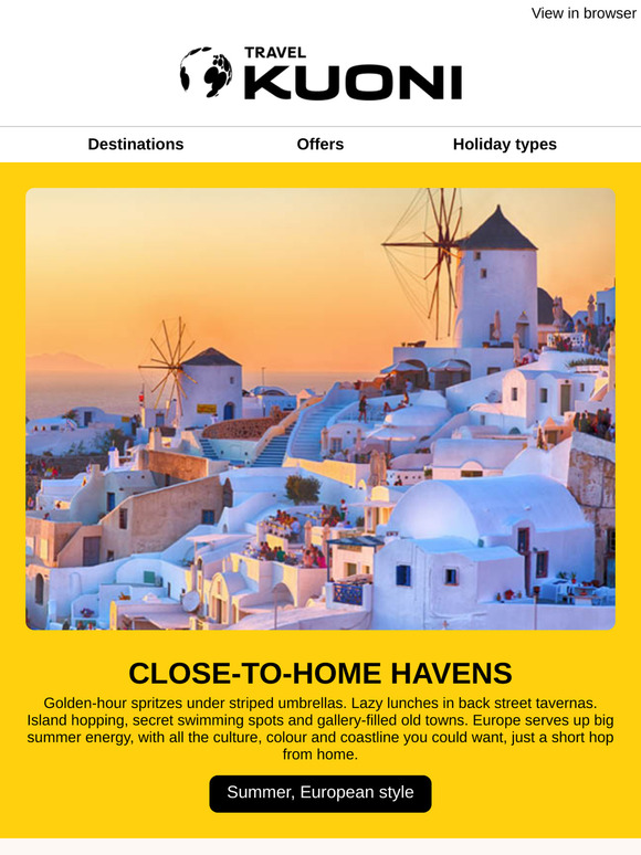 Want to know Europe's summer hot spots?