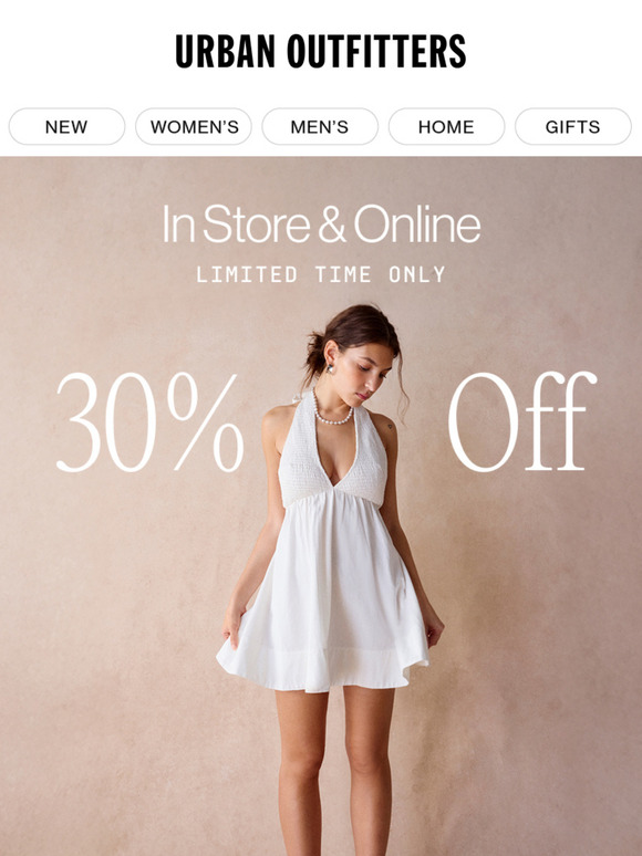 clock’s ticking ⏰ 30% OFF