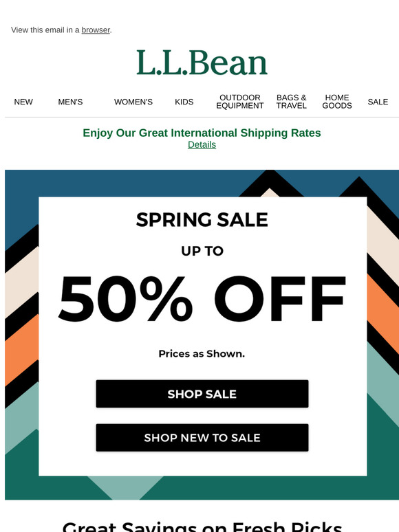 Fresh Savings Inside!
