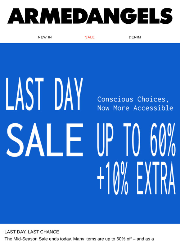 Just today: 10% extra off sale items