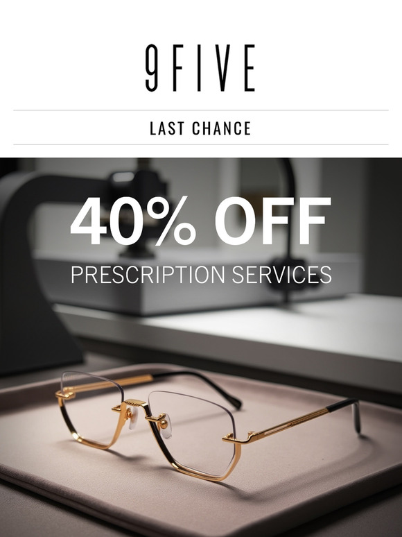 Final Call: Save 40% on Rx Services Today!