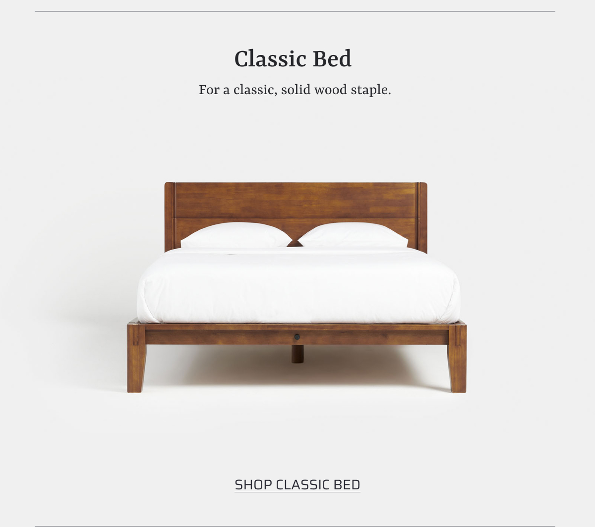 Shop Classic Bed