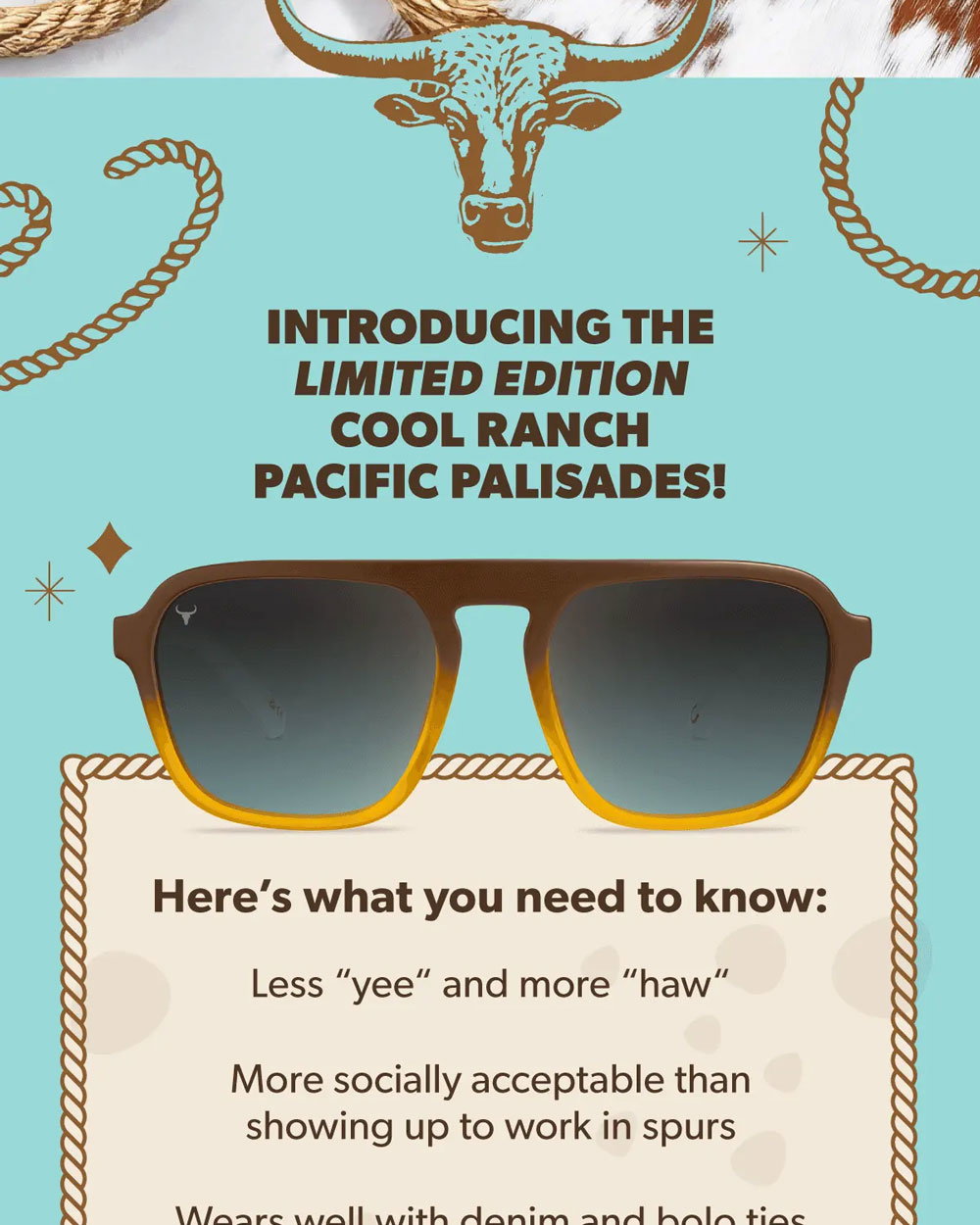 Knockaround: NEW! Limited Edition Cool Ranch 🐄 | Milled