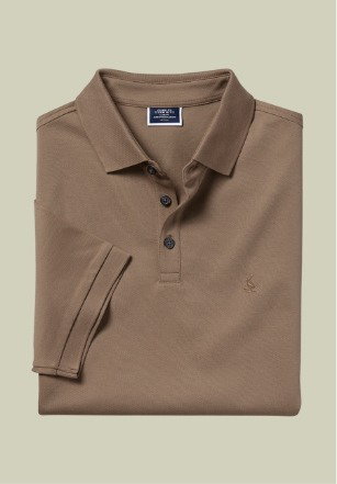 Pique Polo - Camel