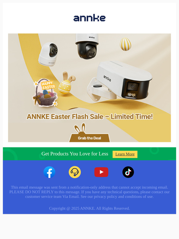 🚨 Easter Blowout: Security Tech at Flash Sale Prices