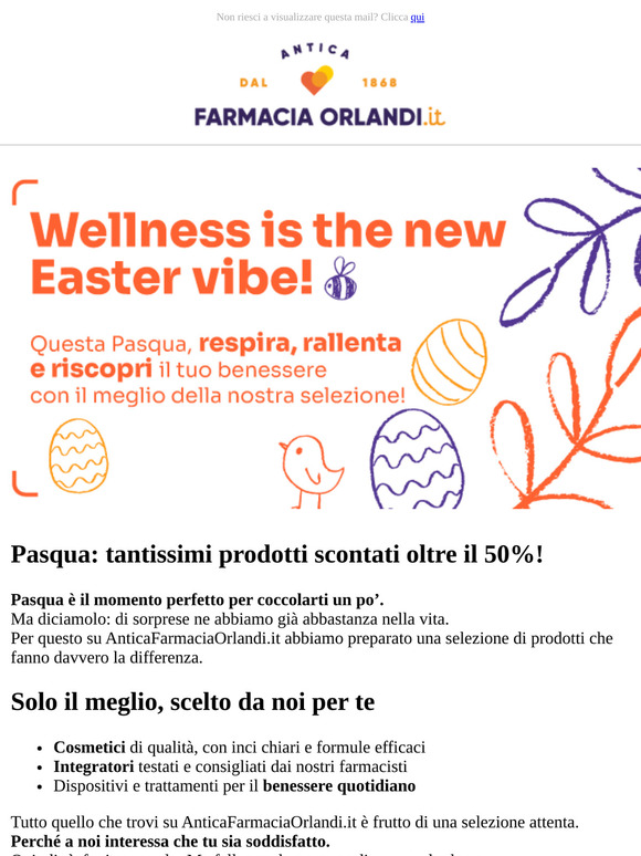 Tanti prodotti con sconti oltre il 50%!