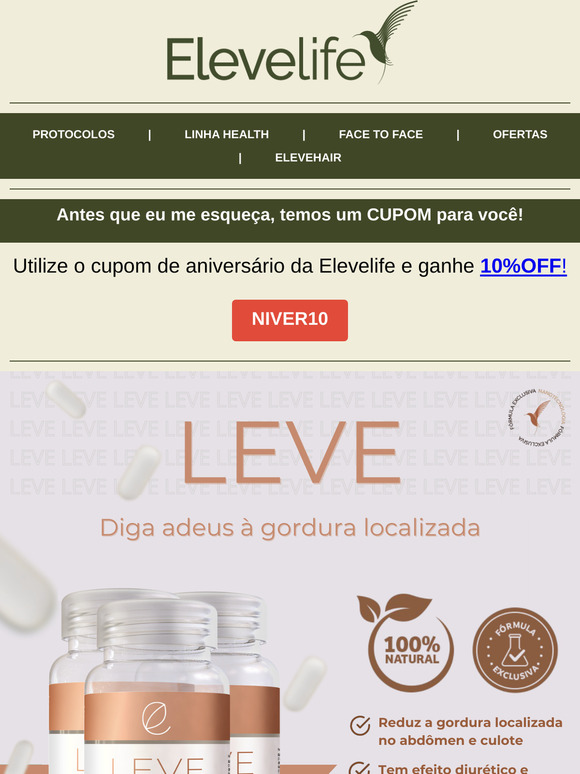 🤔Quer se livrar da gordura que insiste em ficar? Vai de LEVE!
