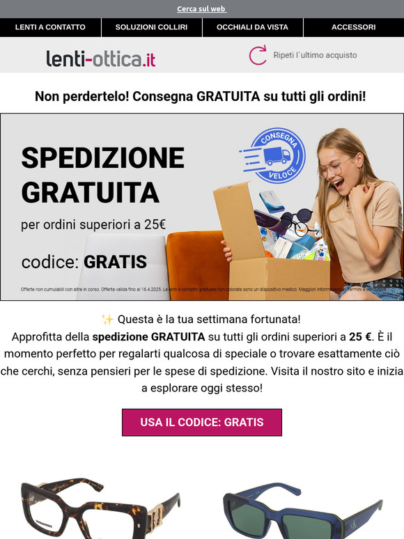 Tempo limitato: spedizione GRATUITA su tutti gli ordini 🆓🚚