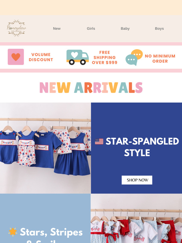 🇺🇸 New Red, White & Blue Just Landed!