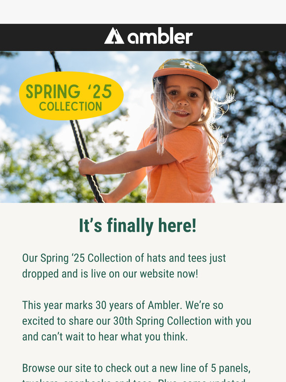 The wait’s over — our Spring Collection is here!