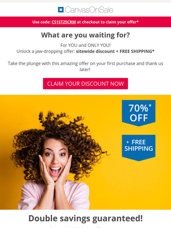 Your code 🔥 CS1ST25CRM 🔥 | Double savings guaranteed!