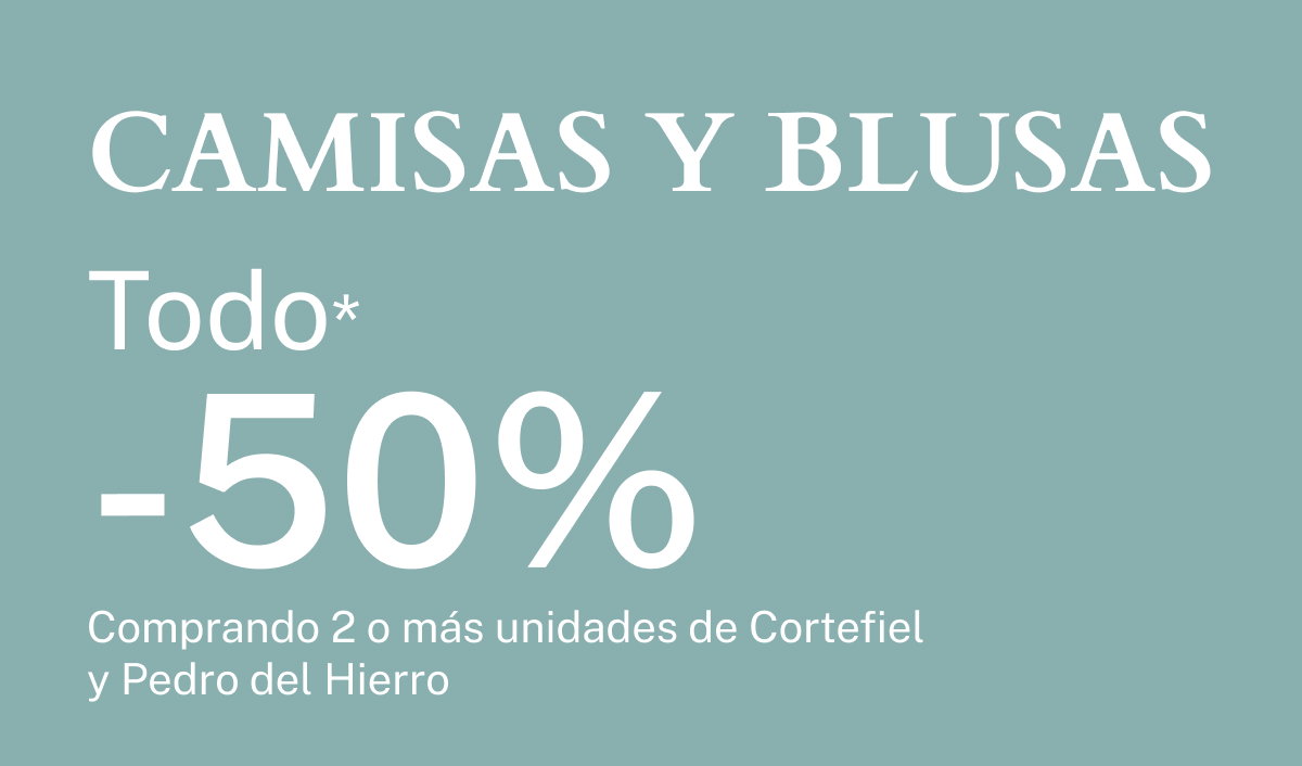 Blusas y camisas -50%