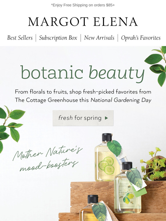Shop Mother Nature’s mood-boosters 🌿