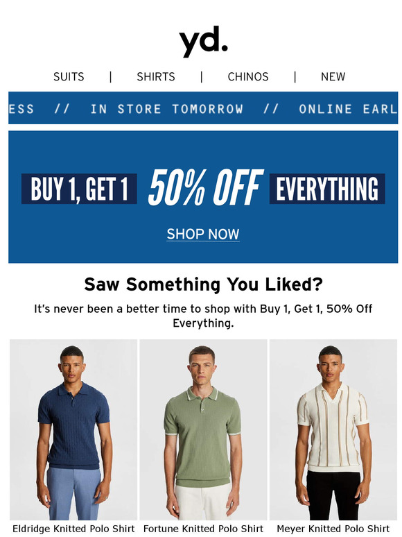 —, Items You Browsed Are On Sale!