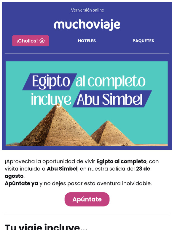 🐫Últimas plazas para Egipto con Abu Simbel  ¡Salida 23 de agosto!