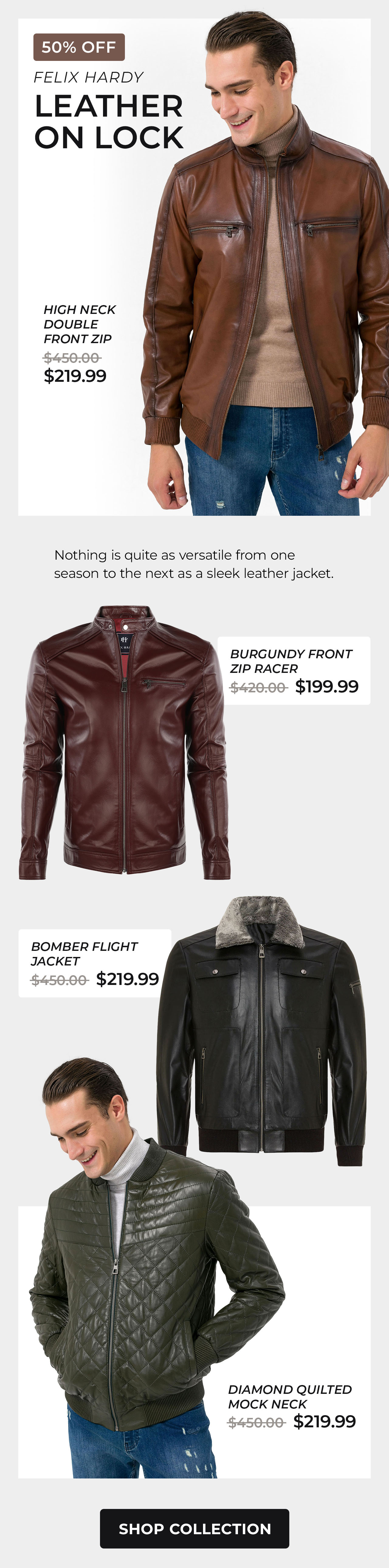 Felix Hardy Leather Jackets