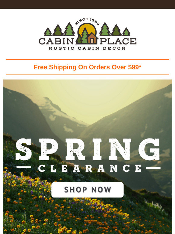 Spring Into Savings: Clearance Sale On Now!