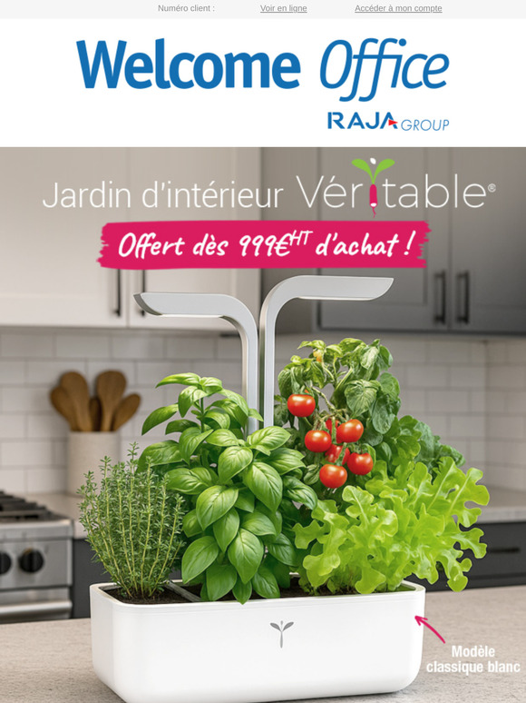 Jardin d'intérieur offert !