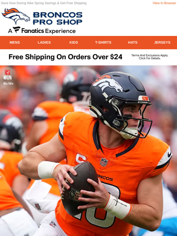 Rep For Less: 20% Off Broncos Nike Jerseys!