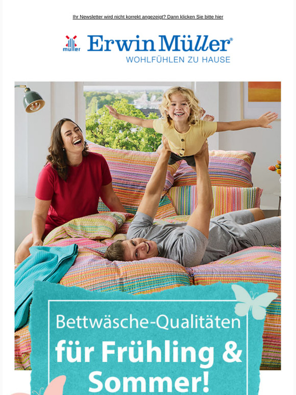 Lust auf luftig, leichte Sommer-Bettwäsche?