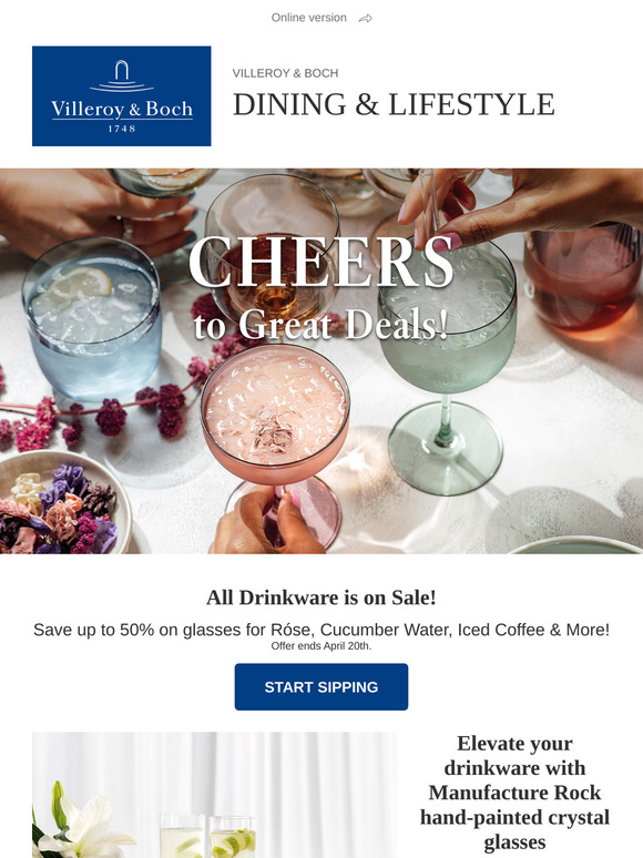 Thirsty for Deals? 💦 Drinkware Sale is Here!