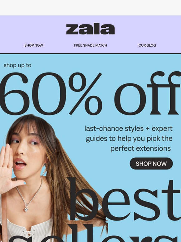 don't miss up to 60% off bestsellers