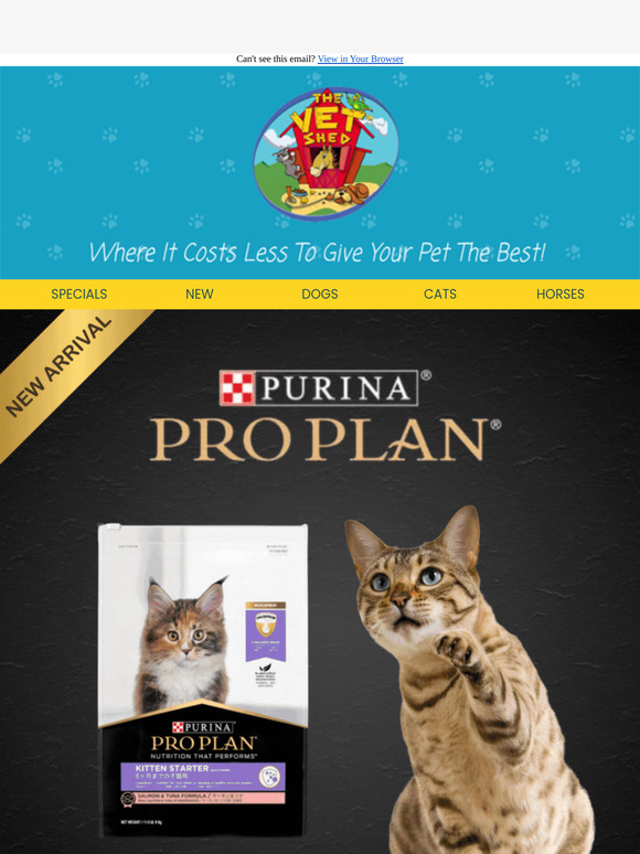 🐶🐱 Pro Plan Dog & Cat Food | Just Landed at The Vet Shed