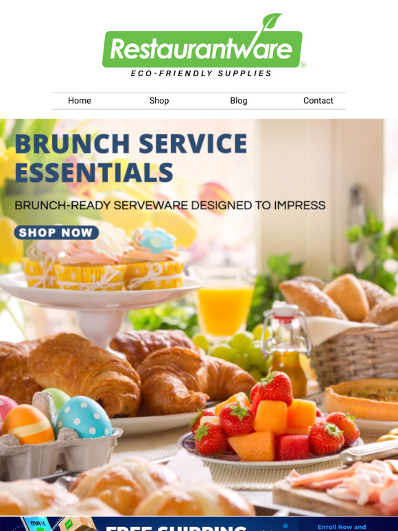 9 Products for a Better Brunch Service