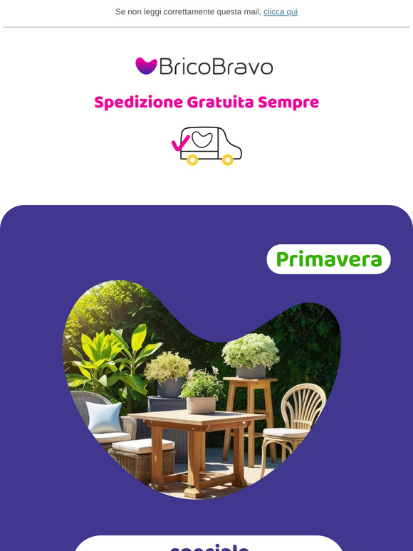 Offerte arredo esterno: rinnova tutto, paghi a rate