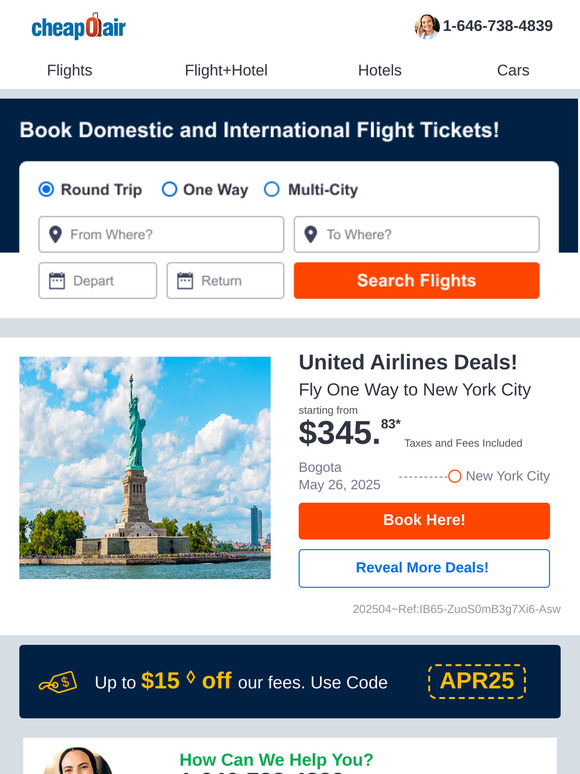 ✈ United Airlines Deals! Fly from $345.83