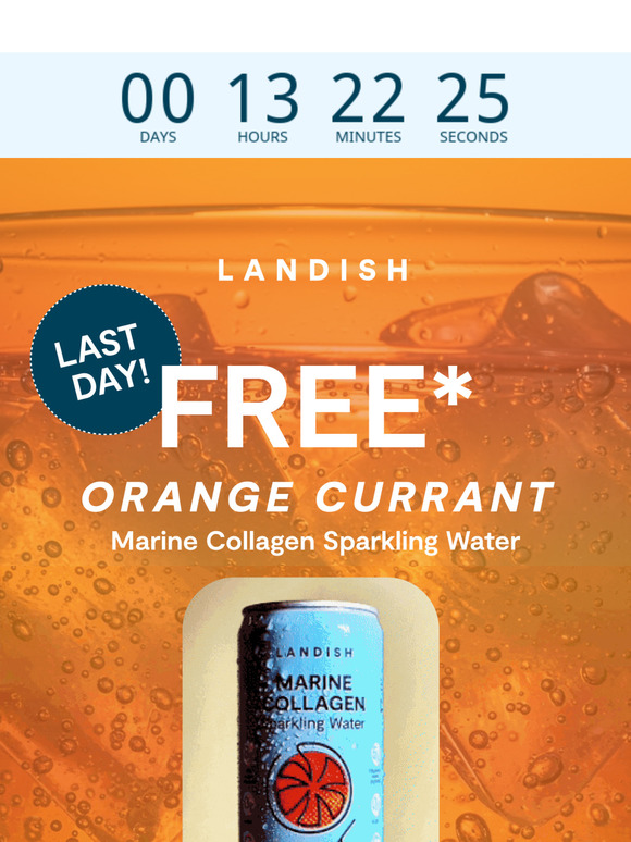 [ LAST DAY ] FREE Collagen In A Can 🍊💦