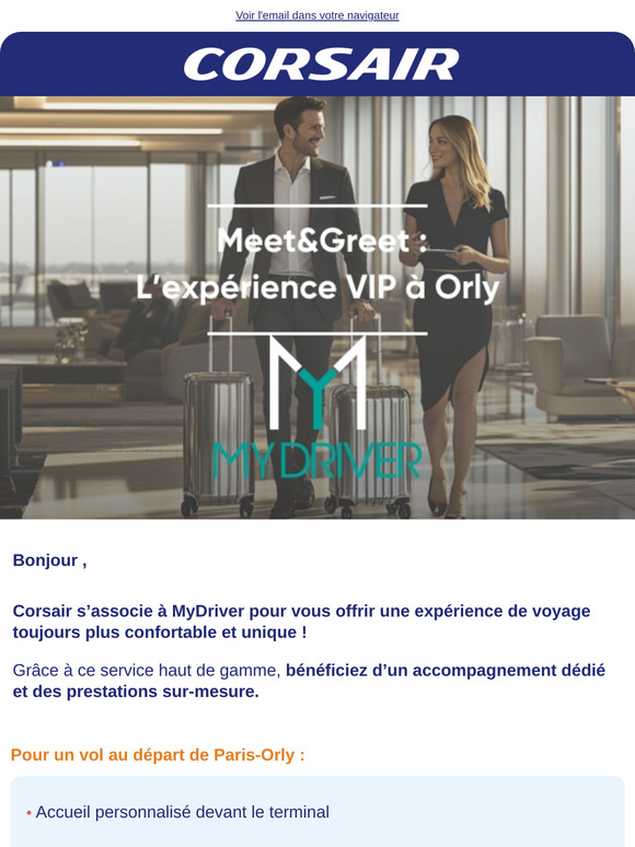 Nouveau : découvrez l'expérience VIP à Orly